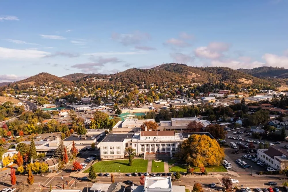 Downtown Roseburg Oregon